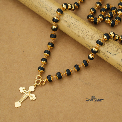 Gold Plated Special Work Karingali Chain With Pendant