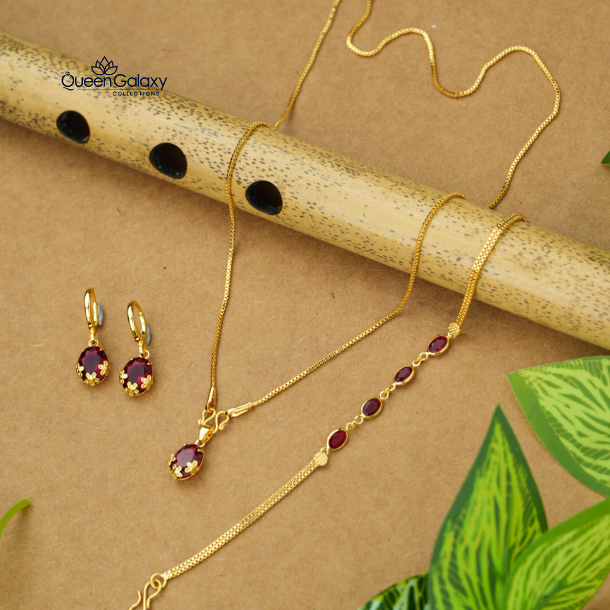 Gold Plated Combo Set