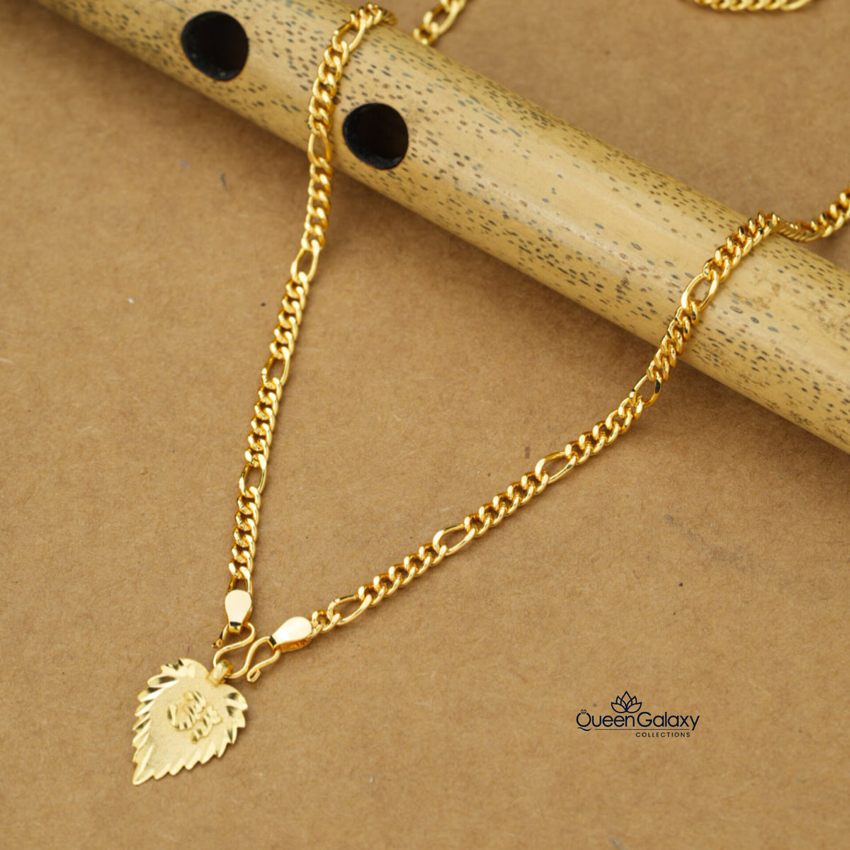 Gold Plated Sachin Chain With Thali