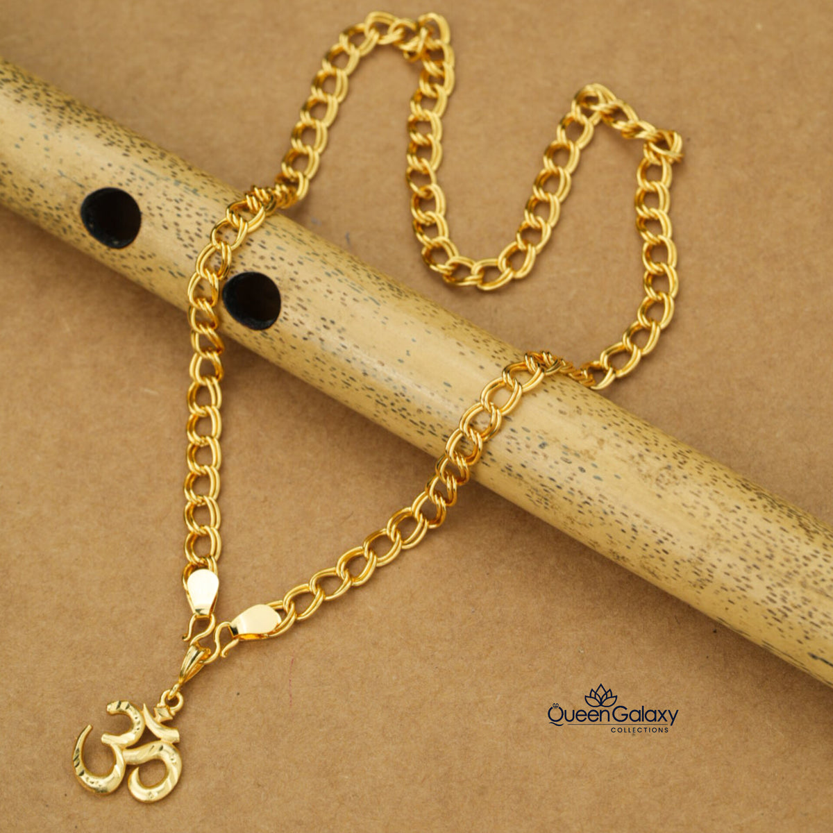 Gold Plated Chain With Pendant