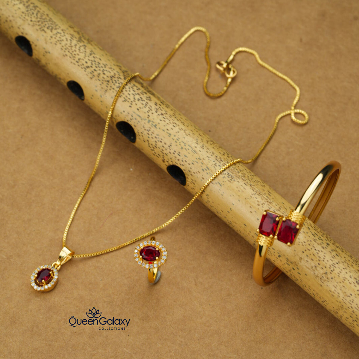 Gold Plated Combo Set