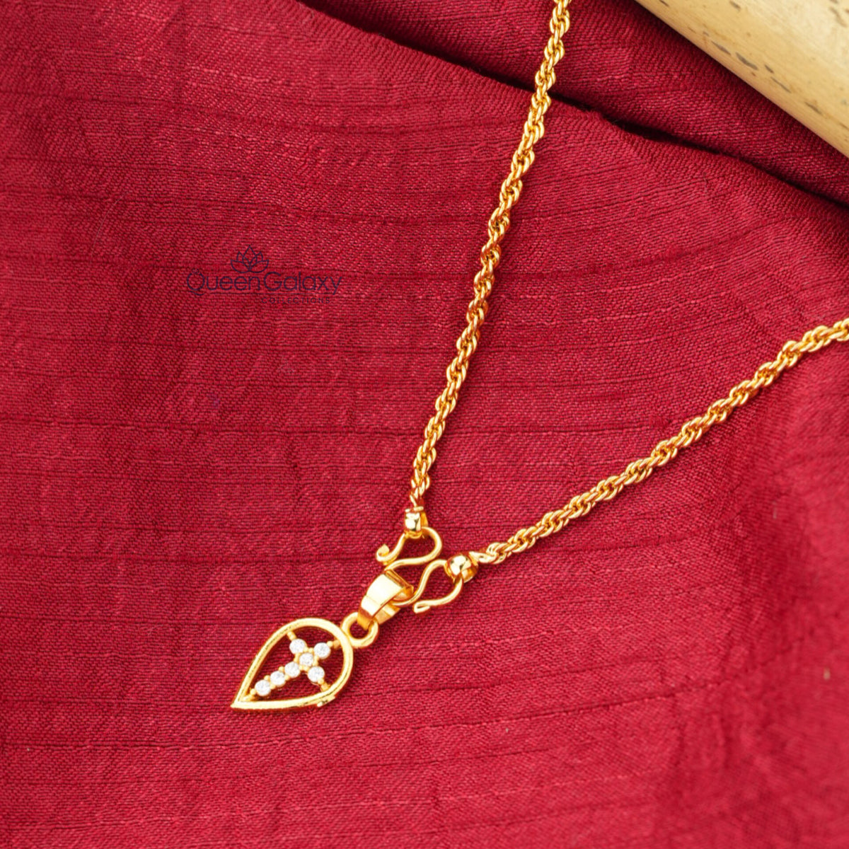 Gold Plated Chain With Thali