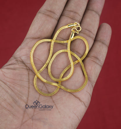 Goldplated Square Box Chain