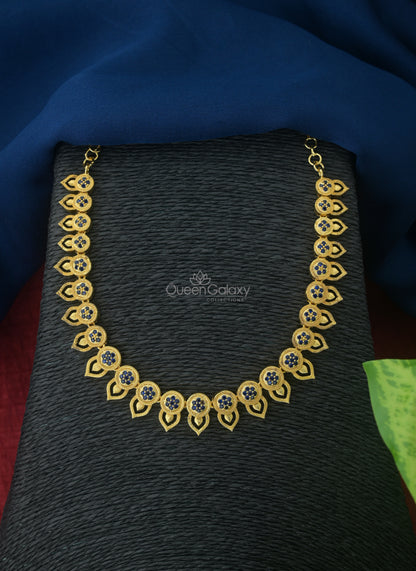 Goldplated AD Stone Necklace