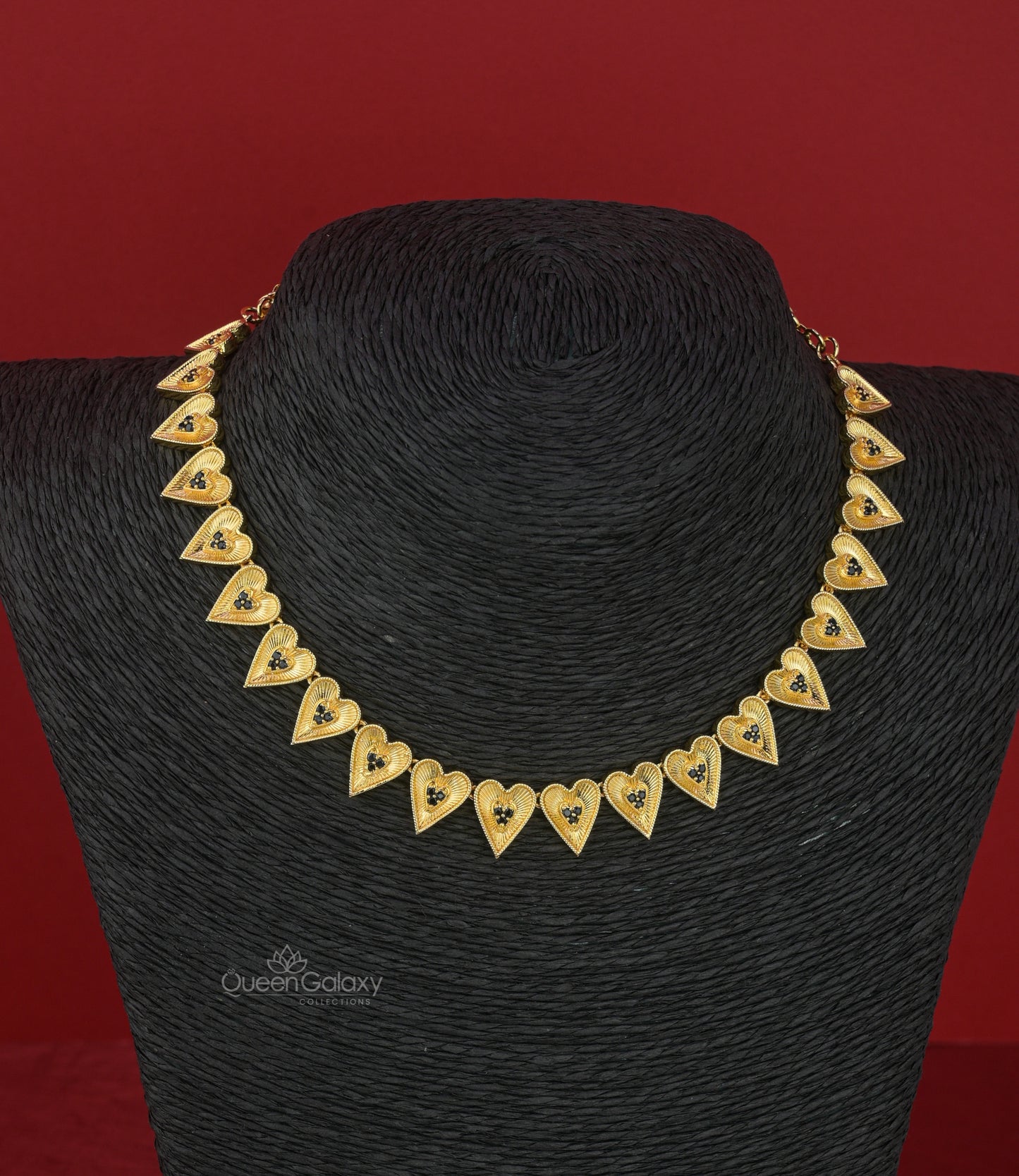Goldplated AD Stone Necklace