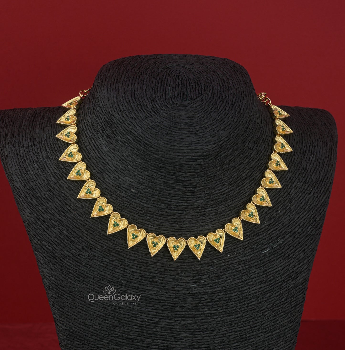 Goldplated AD Stone Necklace