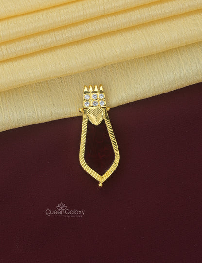 Goldplated Nagapadam Pendant