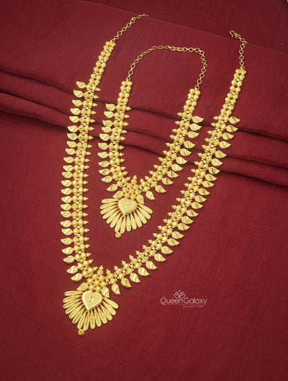 Goldplated Necklace And Longharam