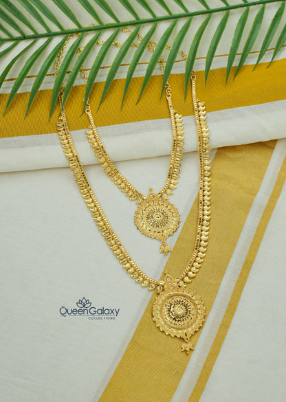 Goldplated Necklace And Longharam