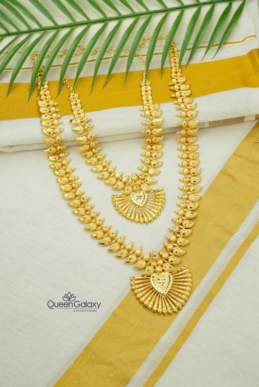 Goldplated Necklace And Longharam
