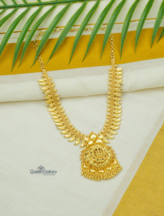 Goldplated Lakshmi Necklace
