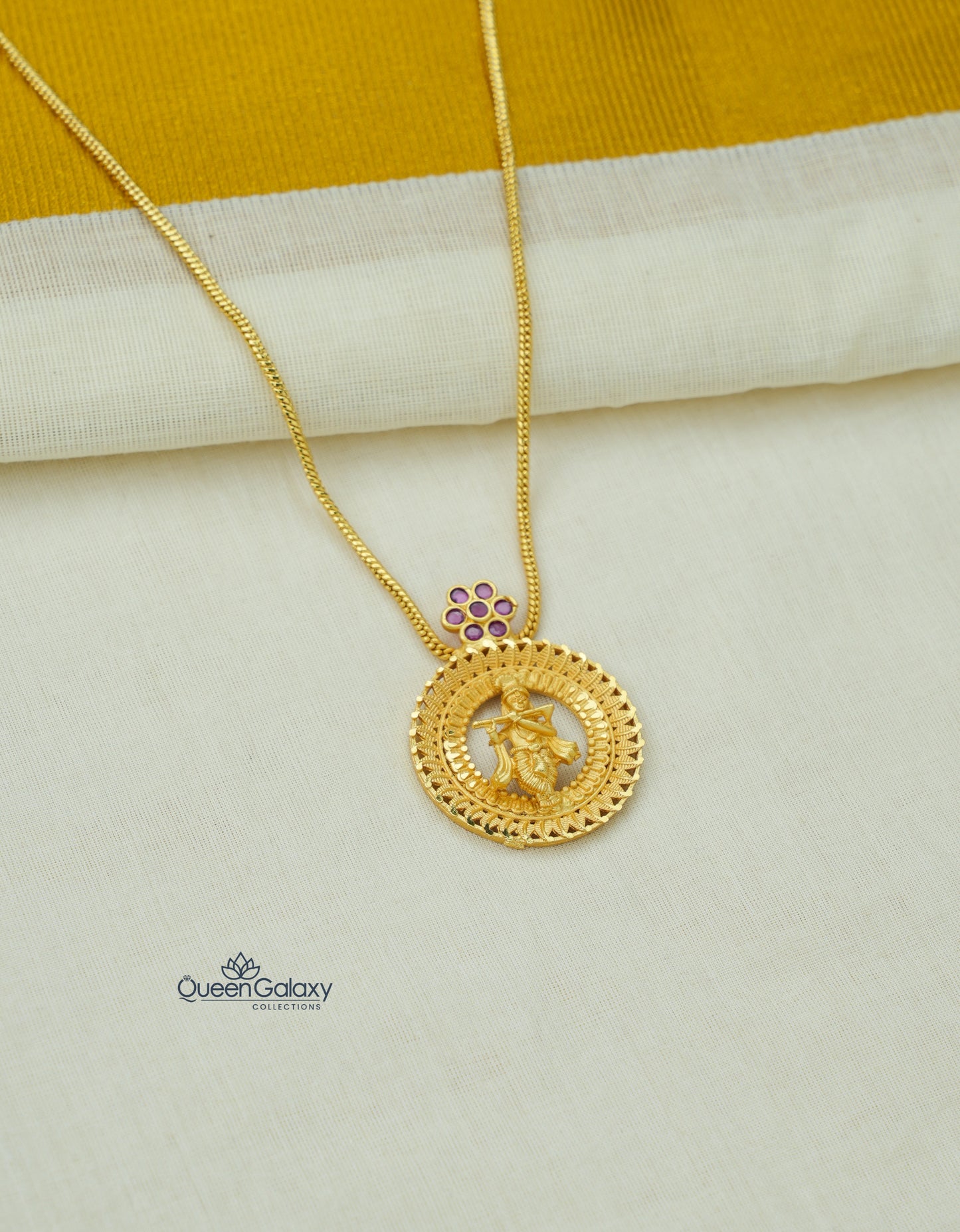 Goldplated Krishna Necklace
