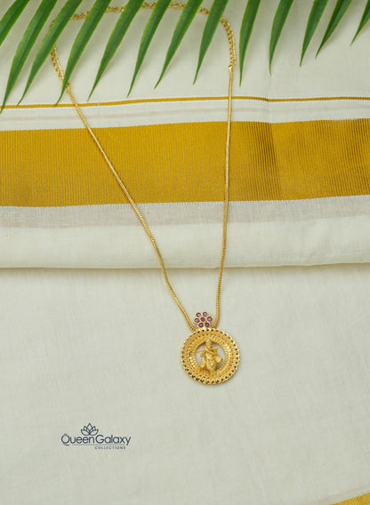 Goldplated Krishna Necklace
