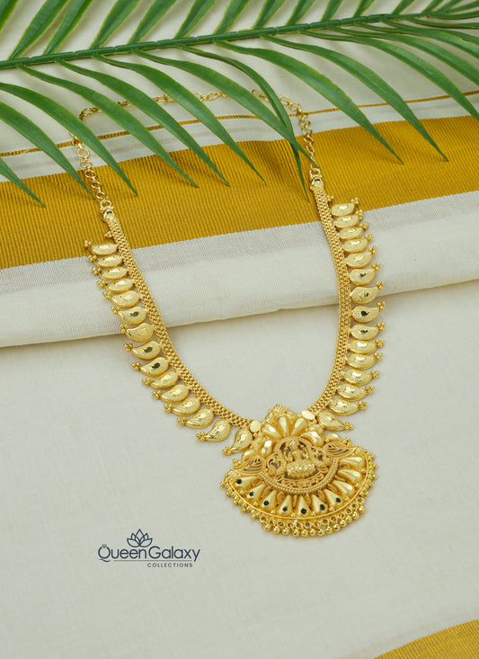 Goldplated Lakshmi Necklace