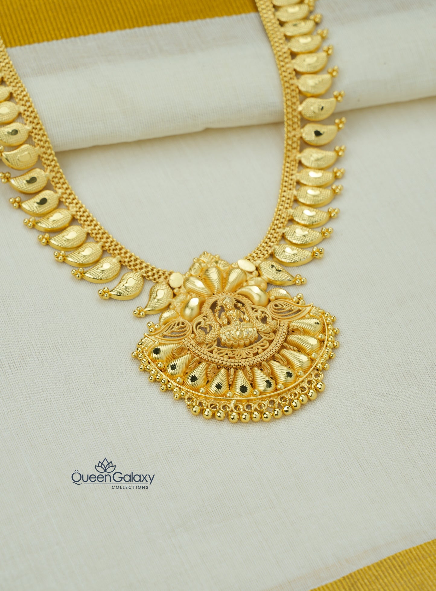 Goldplated Lakshmi Necklace