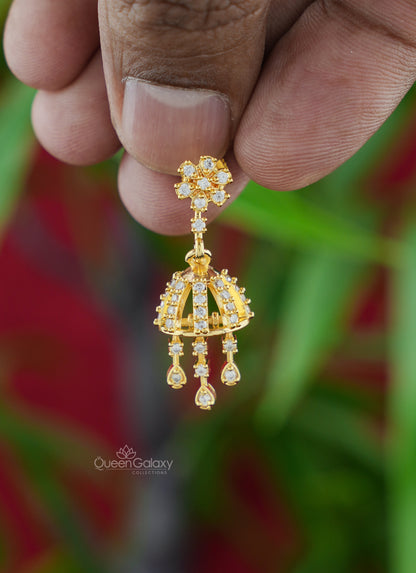 Goldplated AD Stone Jimikki
