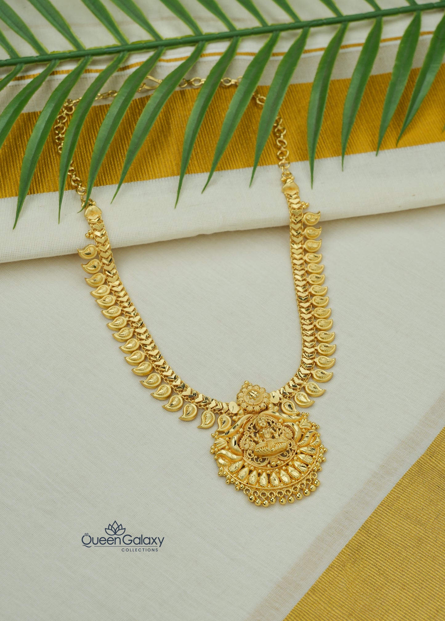 Goldplated Lakshmi  Necklace