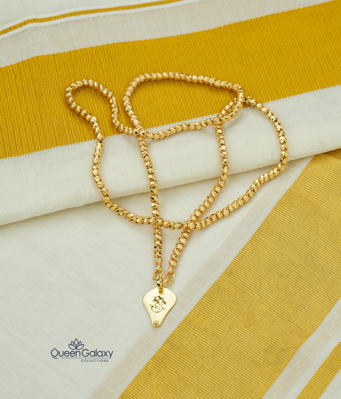 Goldplated Chain With Thali