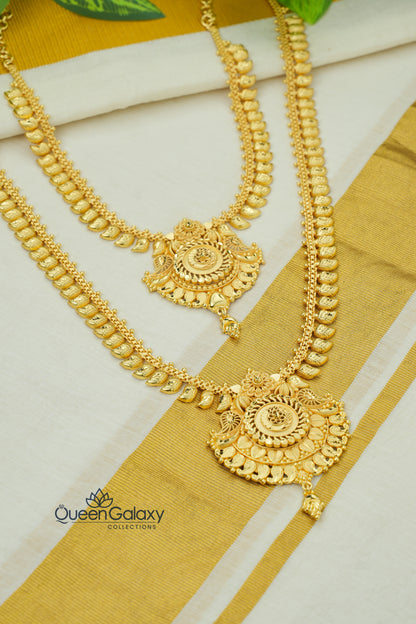 Goldplated Necklace And Longharam