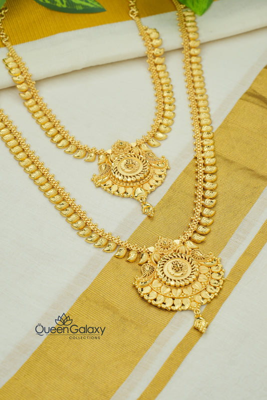 Goldplated Necklace And Longharam