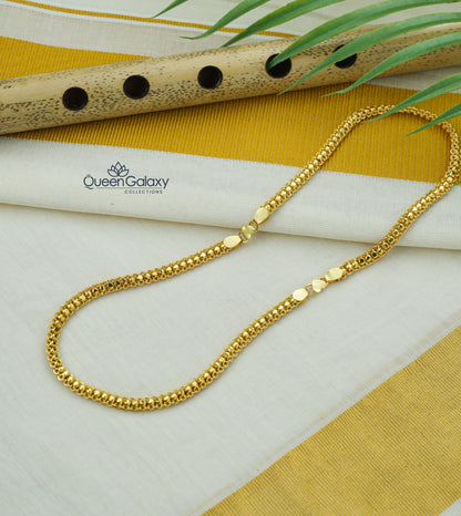 Goldplated Rail Anklet