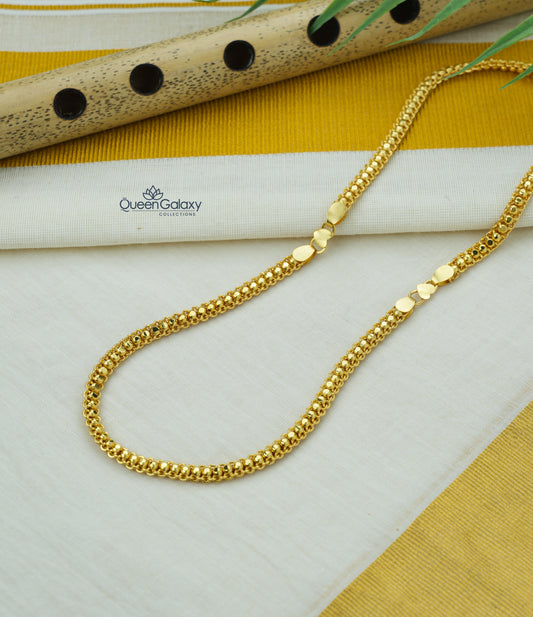 Goldplated Rail Anklet