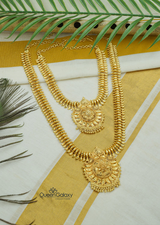 Goldplated Necklace And Longharam