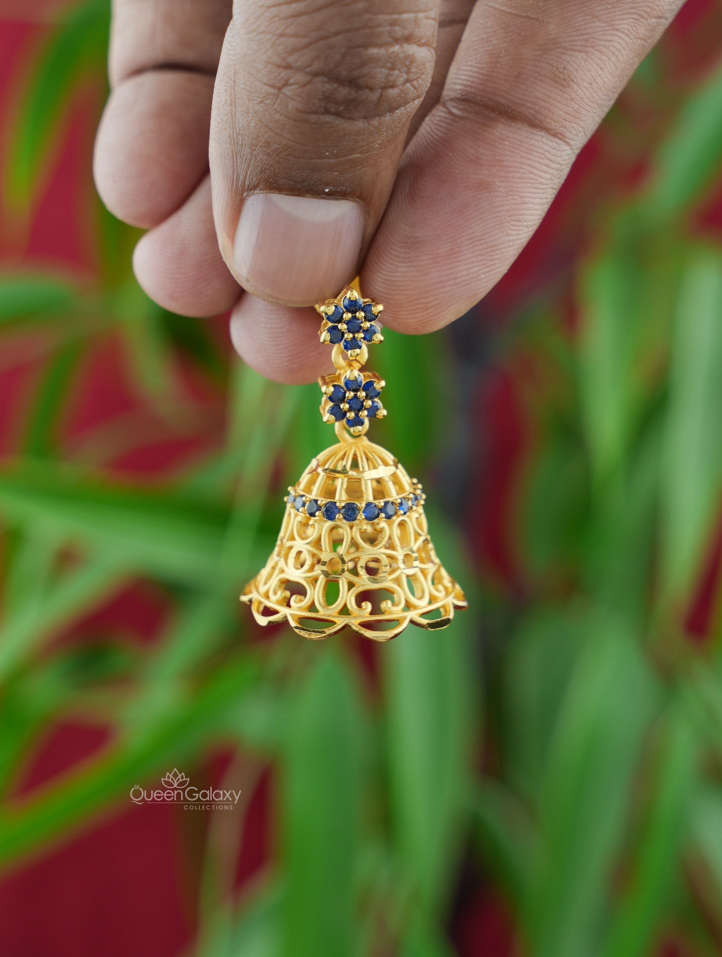 Goldplated AD Stone Jimikki