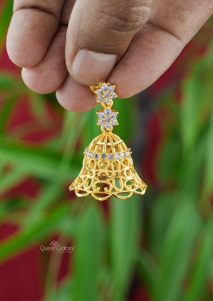 Goldplated AD Stone Jimikki
