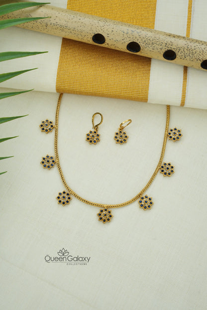 Antique AD Stone Necklace With Stud
